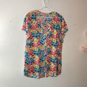 Northern reflections blouse